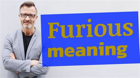 definition furious